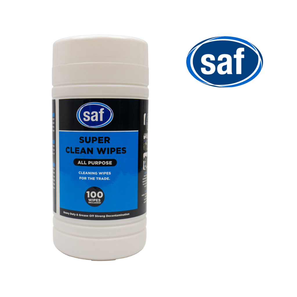 All Purpose Wipes Heavy Duty Multiuse Industrial Super Clean XXL+ In Tubs of 100