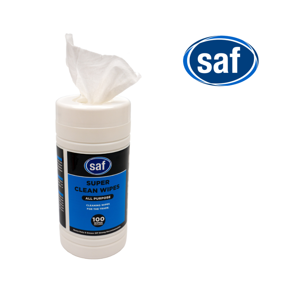 All Purpose Wipes Heavy Duty Multiuse Industrial Super Clean XXL+ In Tubs of 100